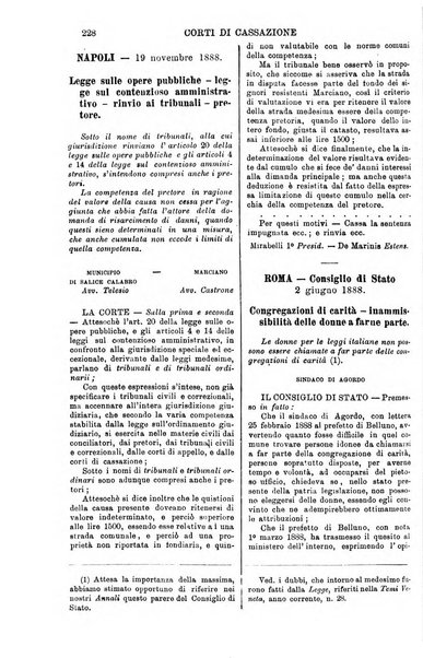 Annali della giurisprudenza italiana raccolta generale delle decisioni delle Corti di cassazione e d'appello in materia civile, criminale, commerciale, di diritto pubblico e amministrativo, e di procedura civile e penale