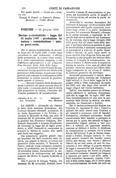 Annali della giurisprudenza italiana raccolta generale delle decisioni delle Corti di cassazione e d'appello in materia civile, criminale, commerciale, di diritto pubblico e amministrativo, e di procedura civile e penale