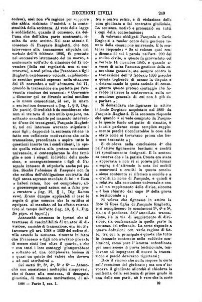 Annali della giurisprudenza italiana raccolta generale delle decisioni delle Corti di cassazione e d'appello in materia civile, criminale, commerciale, di diritto pubblico e amministrativo, e di procedura civile e penale