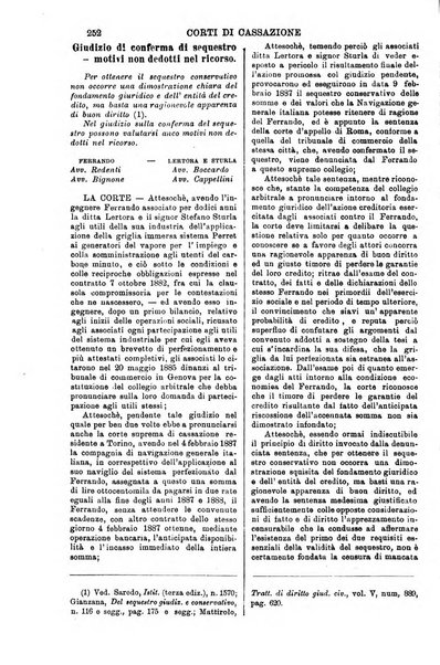 Annali della giurisprudenza italiana raccolta generale delle decisioni delle Corti di cassazione e d'appello in materia civile, criminale, commerciale, di diritto pubblico e amministrativo, e di procedura civile e penale