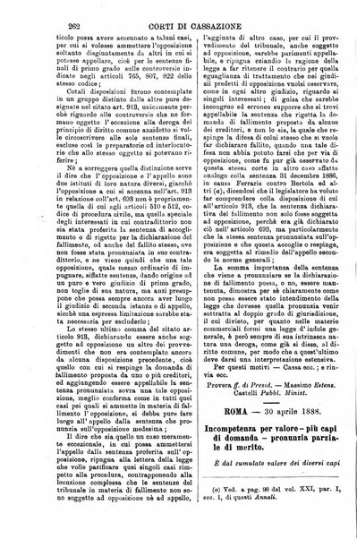 Annali della giurisprudenza italiana raccolta generale delle decisioni delle Corti di cassazione e d'appello in materia civile, criminale, commerciale, di diritto pubblico e amministrativo, e di procedura civile e penale