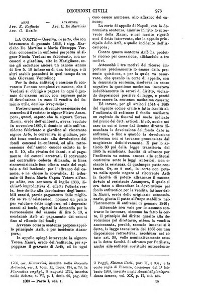 Annali della giurisprudenza italiana raccolta generale delle decisioni delle Corti di cassazione e d'appello in materia civile, criminale, commerciale, di diritto pubblico e amministrativo, e di procedura civile e penale