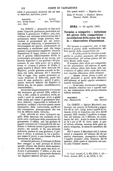 Annali della giurisprudenza italiana raccolta generale delle decisioni delle Corti di cassazione e d'appello in materia civile, criminale, commerciale, di diritto pubblico e amministrativo, e di procedura civile e penale