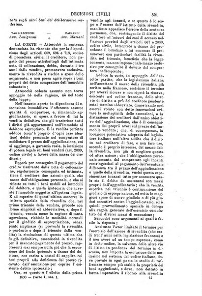 Annali della giurisprudenza italiana raccolta generale delle decisioni delle Corti di cassazione e d'appello in materia civile, criminale, commerciale, di diritto pubblico e amministrativo, e di procedura civile e penale