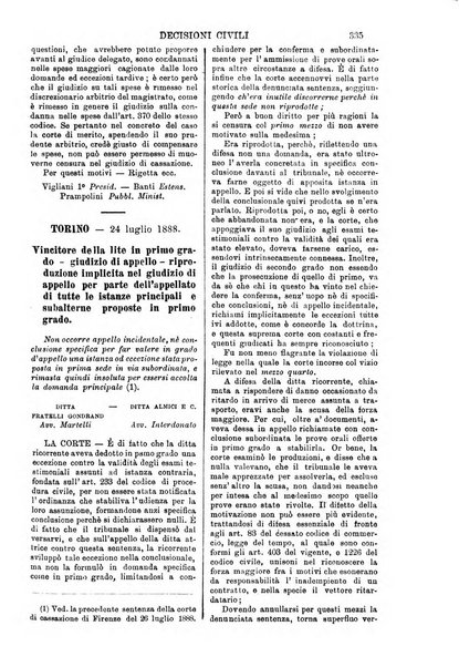 Annali della giurisprudenza italiana raccolta generale delle decisioni delle Corti di cassazione e d'appello in materia civile, criminale, commerciale, di diritto pubblico e amministrativo, e di procedura civile e penale