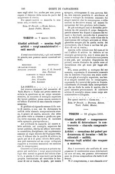 Annali della giurisprudenza italiana raccolta generale delle decisioni delle Corti di cassazione e d'appello in materia civile, criminale, commerciale, di diritto pubblico e amministrativo, e di procedura civile e penale