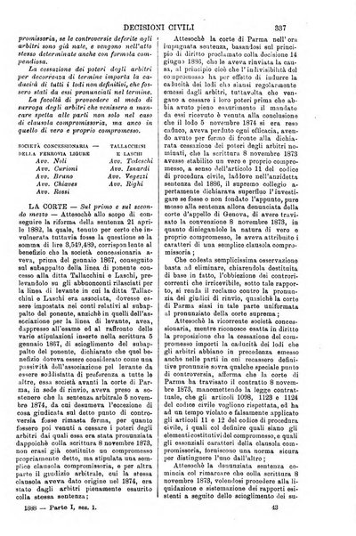 Annali della giurisprudenza italiana raccolta generale delle decisioni delle Corti di cassazione e d'appello in materia civile, criminale, commerciale, di diritto pubblico e amministrativo, e di procedura civile e penale