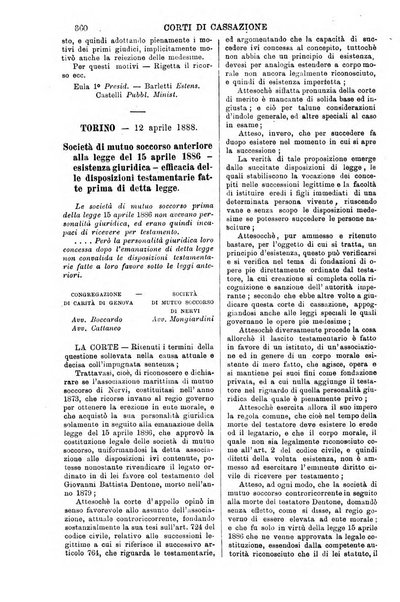 Annali della giurisprudenza italiana raccolta generale delle decisioni delle Corti di cassazione e d'appello in materia civile, criminale, commerciale, di diritto pubblico e amministrativo, e di procedura civile e penale