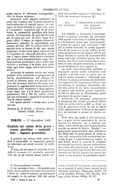 Annali della giurisprudenza italiana raccolta generale delle decisioni delle Corti di cassazione e d'appello in materia civile, criminale, commerciale, di diritto pubblico e amministrativo, e di procedura civile e penale