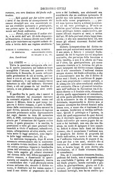 Annali della giurisprudenza italiana raccolta generale delle decisioni delle Corti di cassazione e d'appello in materia civile, criminale, commerciale, di diritto pubblico e amministrativo, e di procedura civile e penale