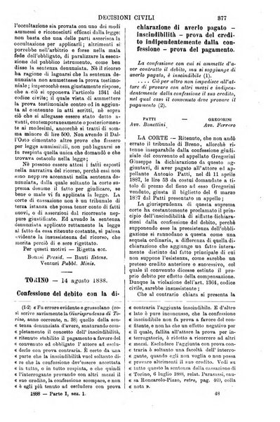 Annali della giurisprudenza italiana raccolta generale delle decisioni delle Corti di cassazione e d'appello in materia civile, criminale, commerciale, di diritto pubblico e amministrativo, e di procedura civile e penale