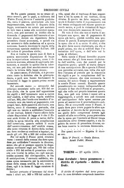 Annali della giurisprudenza italiana raccolta generale delle decisioni delle Corti di cassazione e d'appello in materia civile, criminale, commerciale, di diritto pubblico e amministrativo, e di procedura civile e penale