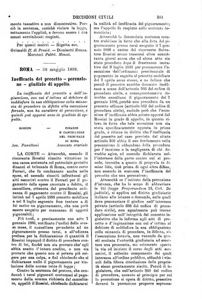 Annali della giurisprudenza italiana raccolta generale delle decisioni delle Corti di cassazione e d'appello in materia civile, criminale, commerciale, di diritto pubblico e amministrativo, e di procedura civile e penale