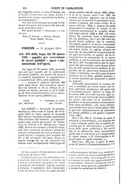 Annali della giurisprudenza italiana raccolta generale delle decisioni delle Corti di cassazione e d'appello in materia civile, criminale, commerciale, di diritto pubblico e amministrativo, e di procedura civile e penale