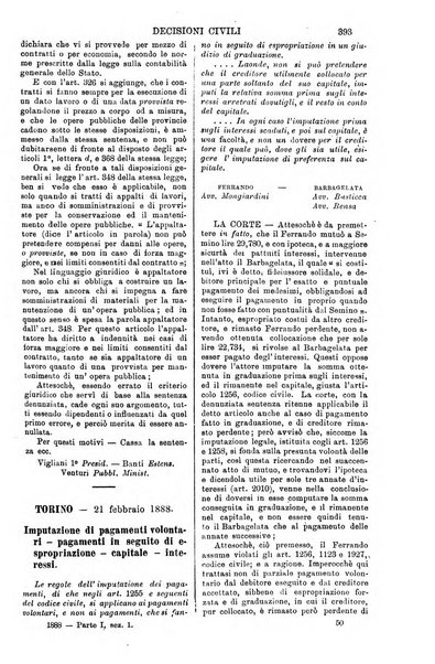 Annali della giurisprudenza italiana raccolta generale delle decisioni delle Corti di cassazione e d'appello in materia civile, criminale, commerciale, di diritto pubblico e amministrativo, e di procedura civile e penale