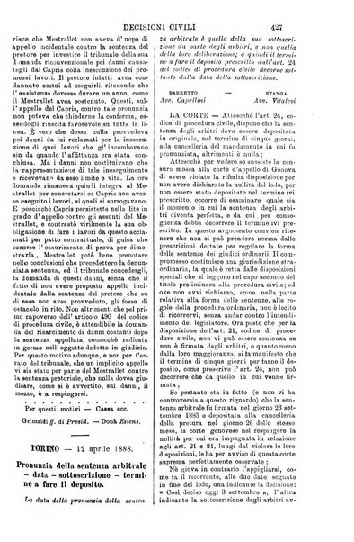 Annali della giurisprudenza italiana raccolta generale delle decisioni delle Corti di cassazione e d'appello in materia civile, criminale, commerciale, di diritto pubblico e amministrativo, e di procedura civile e penale