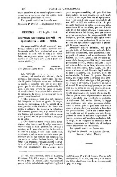 Annali della giurisprudenza italiana raccolta generale delle decisioni delle Corti di cassazione e d'appello in materia civile, criminale, commerciale, di diritto pubblico e amministrativo, e di procedura civile e penale