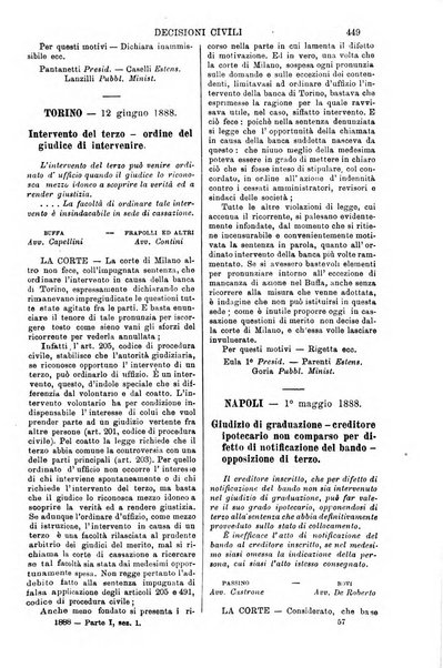 Annali della giurisprudenza italiana raccolta generale delle decisioni delle Corti di cassazione e d'appello in materia civile, criminale, commerciale, di diritto pubblico e amministrativo, e di procedura civile e penale