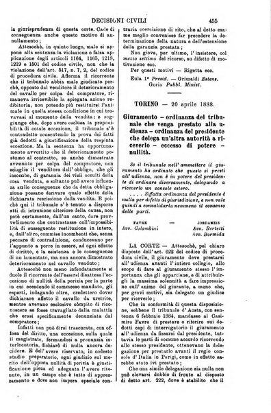 Annali della giurisprudenza italiana raccolta generale delle decisioni delle Corti di cassazione e d'appello in materia civile, criminale, commerciale, di diritto pubblico e amministrativo, e di procedura civile e penale