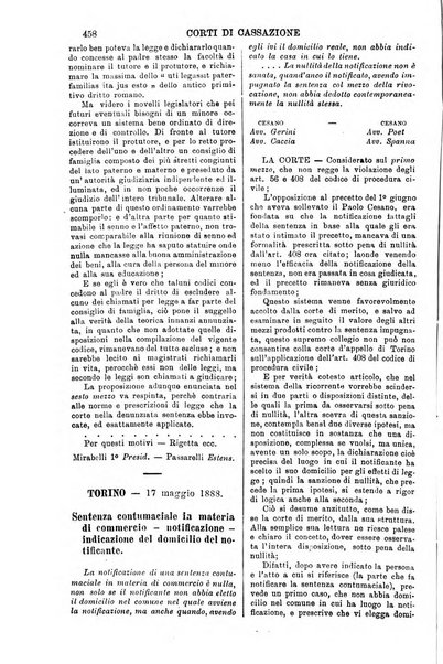 Annali della giurisprudenza italiana raccolta generale delle decisioni delle Corti di cassazione e d'appello in materia civile, criminale, commerciale, di diritto pubblico e amministrativo, e di procedura civile e penale