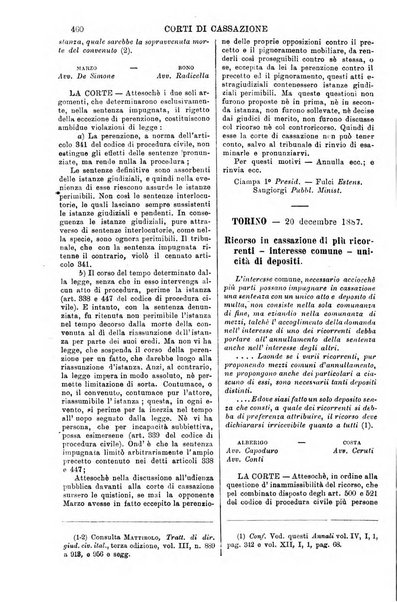 Annali della giurisprudenza italiana raccolta generale delle decisioni delle Corti di cassazione e d'appello in materia civile, criminale, commerciale, di diritto pubblico e amministrativo, e di procedura civile e penale