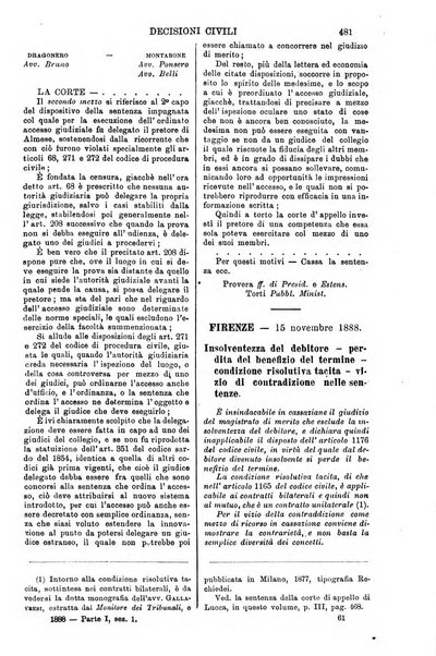 Annali della giurisprudenza italiana raccolta generale delle decisioni delle Corti di cassazione e d'appello in materia civile, criminale, commerciale, di diritto pubblico e amministrativo, e di procedura civile e penale