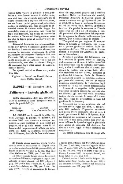 Annali della giurisprudenza italiana raccolta generale delle decisioni delle Corti di cassazione e d'appello in materia civile, criminale, commerciale, di diritto pubblico e amministrativo, e di procedura civile e penale