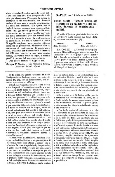 Annali della giurisprudenza italiana raccolta generale delle decisioni delle Corti di cassazione e d'appello in materia civile, criminale, commerciale, di diritto pubblico e amministrativo, e di procedura civile e penale