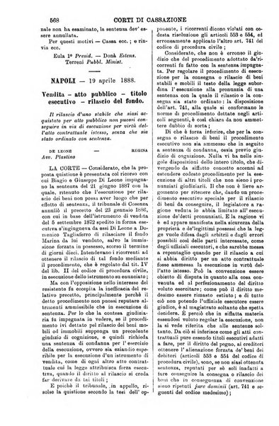 Annali della giurisprudenza italiana raccolta generale delle decisioni delle Corti di cassazione e d'appello in materia civile, criminale, commerciale, di diritto pubblico e amministrativo, e di procedura civile e penale