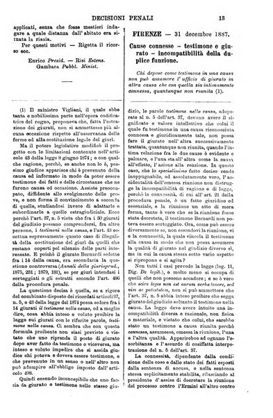 Annali della giurisprudenza italiana raccolta generale delle decisioni delle Corti di cassazione e d'appello in materia civile, criminale, commerciale, di diritto pubblico e amministrativo, e di procedura civile e penale