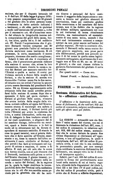 Annali della giurisprudenza italiana raccolta generale delle decisioni delle Corti di cassazione e d'appello in materia civile, criminale, commerciale, di diritto pubblico e amministrativo, e di procedura civile e penale