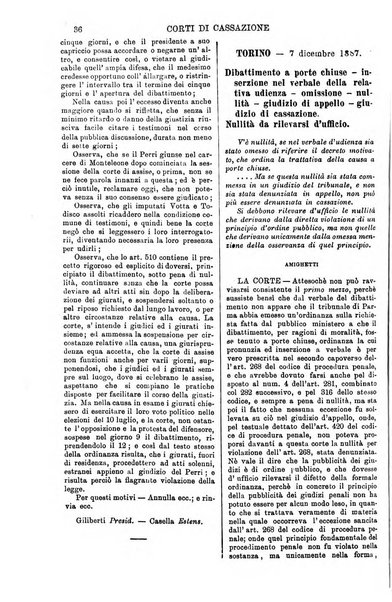 Annali della giurisprudenza italiana raccolta generale delle decisioni delle Corti di cassazione e d'appello in materia civile, criminale, commerciale, di diritto pubblico e amministrativo, e di procedura civile e penale