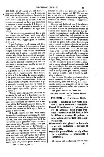 Annali della giurisprudenza italiana raccolta generale delle decisioni delle Corti di cassazione e d'appello in materia civile, criminale, commerciale, di diritto pubblico e amministrativo, e di procedura civile e penale