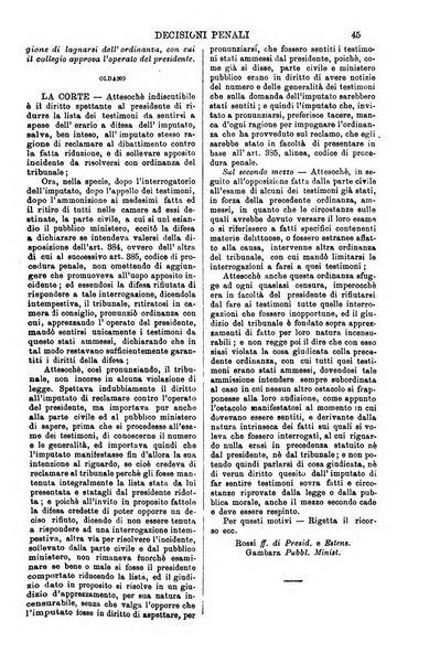 Annali della giurisprudenza italiana raccolta generale delle decisioni delle Corti di cassazione e d'appello in materia civile, criminale, commerciale, di diritto pubblico e amministrativo, e di procedura civile e penale