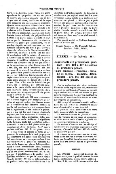 Annali della giurisprudenza italiana raccolta generale delle decisioni delle Corti di cassazione e d'appello in materia civile, criminale, commerciale, di diritto pubblico e amministrativo, e di procedura civile e penale