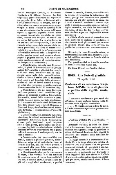 Annali della giurisprudenza italiana raccolta generale delle decisioni delle Corti di cassazione e d'appello in materia civile, criminale, commerciale, di diritto pubblico e amministrativo, e di procedura civile e penale