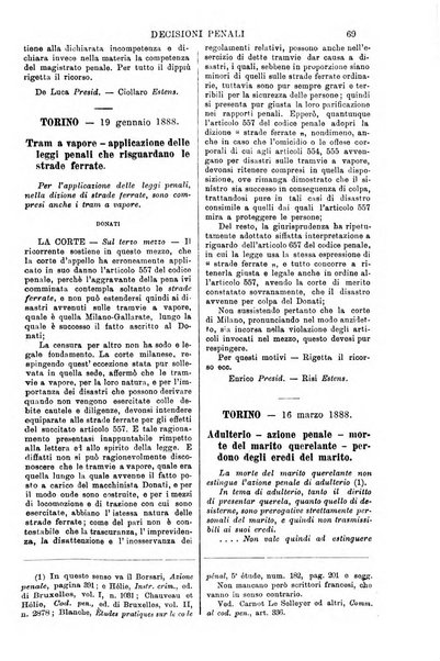 Annali della giurisprudenza italiana raccolta generale delle decisioni delle Corti di cassazione e d'appello in materia civile, criminale, commerciale, di diritto pubblico e amministrativo, e di procedura civile e penale