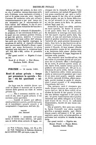 Annali della giurisprudenza italiana raccolta generale delle decisioni delle Corti di cassazione e d'appello in materia civile, criminale, commerciale, di diritto pubblico e amministrativo, e di procedura civile e penale