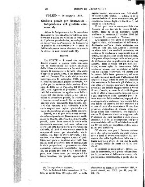 Annali della giurisprudenza italiana raccolta generale delle decisioni delle Corti di cassazione e d'appello in materia civile, criminale, commerciale, di diritto pubblico e amministrativo, e di procedura civile e penale