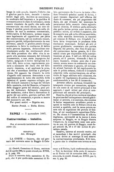 Annali della giurisprudenza italiana raccolta generale delle decisioni delle Corti di cassazione e d'appello in materia civile, criminale, commerciale, di diritto pubblico e amministrativo, e di procedura civile e penale