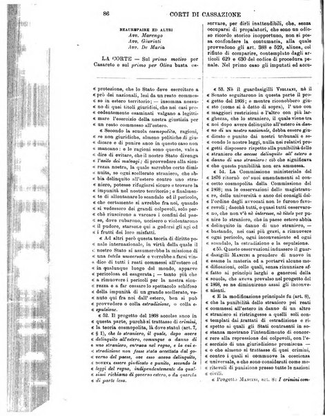 Annali della giurisprudenza italiana raccolta generale delle decisioni delle Corti di cassazione e d'appello in materia civile, criminale, commerciale, di diritto pubblico e amministrativo, e di procedura civile e penale