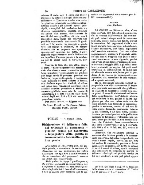 Annali della giurisprudenza italiana raccolta generale delle decisioni delle Corti di cassazione e d'appello in materia civile, criminale, commerciale, di diritto pubblico e amministrativo, e di procedura civile e penale