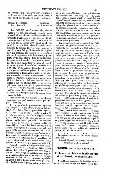 Annali della giurisprudenza italiana raccolta generale delle decisioni delle Corti di cassazione e d'appello in materia civile, criminale, commerciale, di diritto pubblico e amministrativo, e di procedura civile e penale