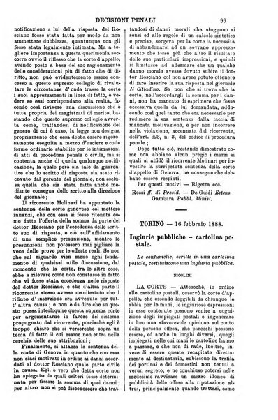 Annali della giurisprudenza italiana raccolta generale delle decisioni delle Corti di cassazione e d'appello in materia civile, criminale, commerciale, di diritto pubblico e amministrativo, e di procedura civile e penale