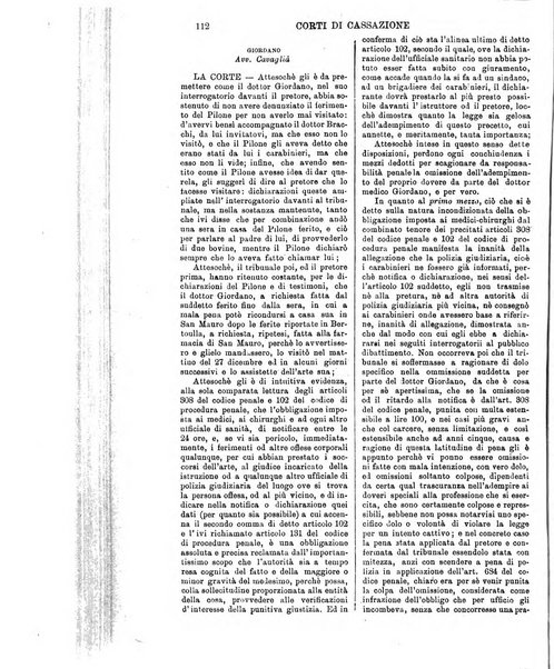 Annali della giurisprudenza italiana raccolta generale delle decisioni delle Corti di cassazione e d'appello in materia civile, criminale, commerciale, di diritto pubblico e amministrativo, e di procedura civile e penale