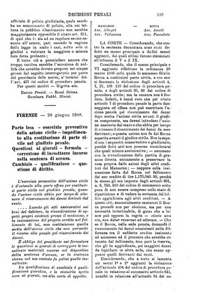 Annali della giurisprudenza italiana raccolta generale delle decisioni delle Corti di cassazione e d'appello in materia civile, criminale, commerciale, di diritto pubblico e amministrativo, e di procedura civile e penale