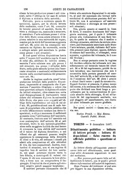 Annali della giurisprudenza italiana raccolta generale delle decisioni delle Corti di cassazione e d'appello in materia civile, criminale, commerciale, di diritto pubblico e amministrativo, e di procedura civile e penale