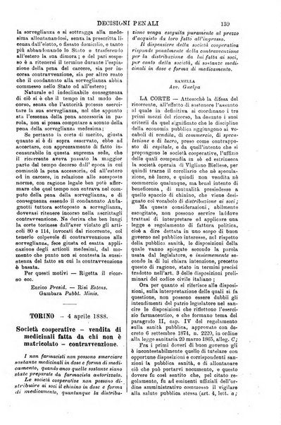 Annali della giurisprudenza italiana raccolta generale delle decisioni delle Corti di cassazione e d'appello in materia civile, criminale, commerciale, di diritto pubblico e amministrativo, e di procedura civile e penale