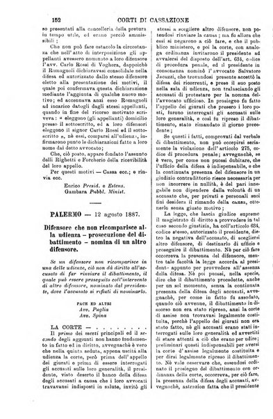 Annali della giurisprudenza italiana raccolta generale delle decisioni delle Corti di cassazione e d'appello in materia civile, criminale, commerciale, di diritto pubblico e amministrativo, e di procedura civile e penale