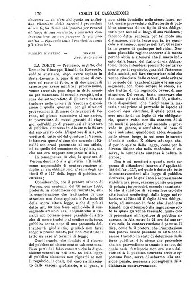 Annali della giurisprudenza italiana raccolta generale delle decisioni delle Corti di cassazione e d'appello in materia civile, criminale, commerciale, di diritto pubblico e amministrativo, e di procedura civile e penale